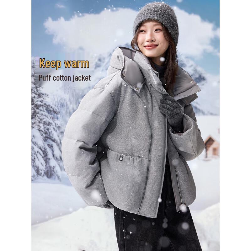 Mohan Yimei Women s Short Hooded Puffer Jacket 2XL