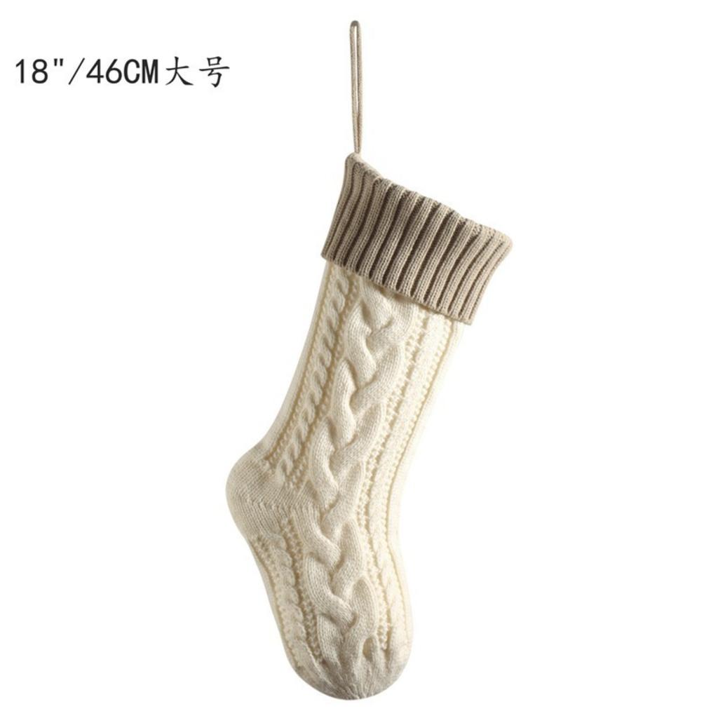 A Pair of Warm Floor Socks - Christmas Animals with Geometric Paw Prints/eye Patterns, Winter Warmth/outdoor Floor Socks