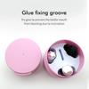 NATUHANA Eyelash Glue Storage Tank Holder Container Adhesive Stand  Sealed Jar Cosmetic Accessorie  Eyelash Beauty Tool