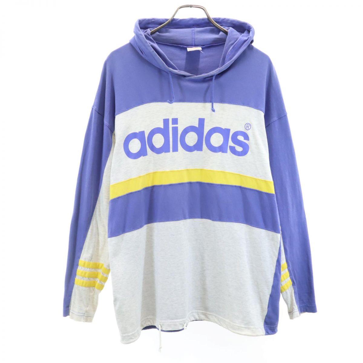 

adidas 80s Vintage made by Descente Trefoil logo Long sleeve Parker L-O Men s Used