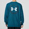 Under Armour Essential Heritage Fleece Crew Neck Sweatshirt Men Tops Green 1373814-716