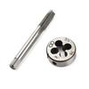 2pcs HSS 3/8-20 Straight Flute Machine Taps Right Hand Pipe Tap And Die 55 Degree Taper Pipe Thread UN Standard Pipe Taps