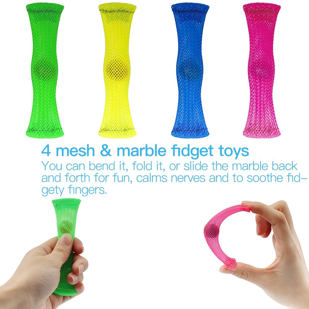 30PCS Sensory Toys Push Bubble Toy Decompression Toys Set for Children Adults Anxiety Autism
