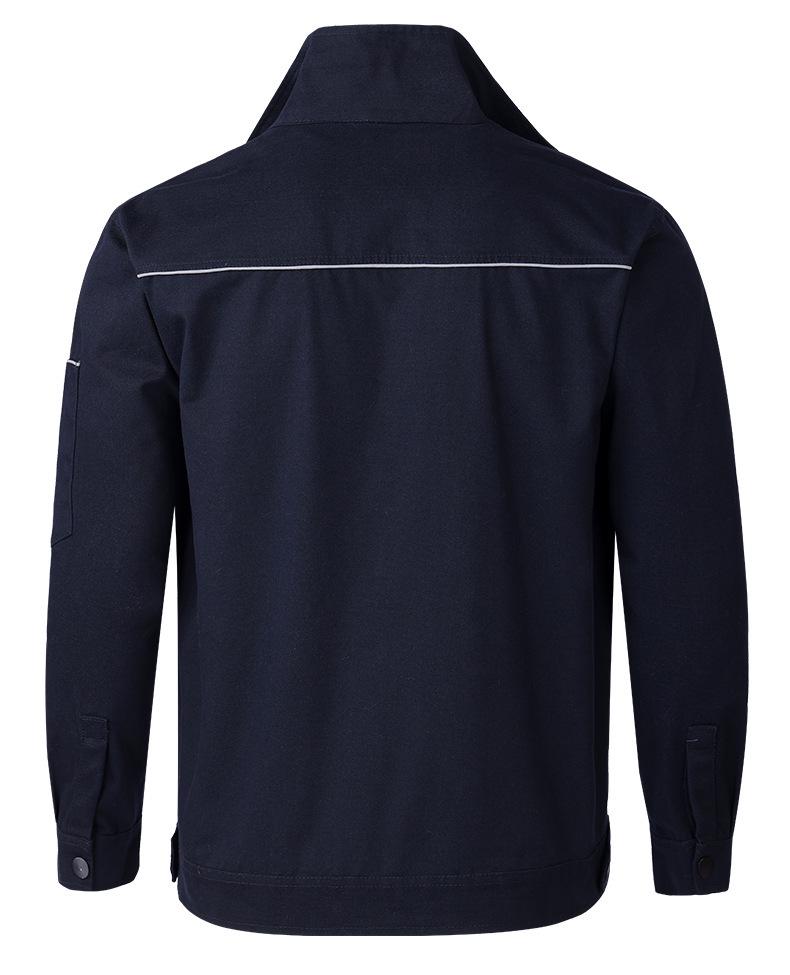 Men's Spring & Autumn Workwear Set, Construction & Welding Safe, Dirt-Resistant, Pure Cotton for Outdoor, Auto Repair & Labor Protection.