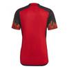 Belgium National Team Home Replica Uniform HD9412 XL [adidas] Men's Red/Black
