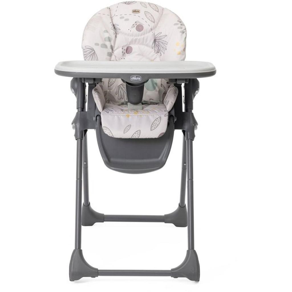 Chaise haute bébé - CHICCO - Polly Easy - Réglable - Confort - Woodland