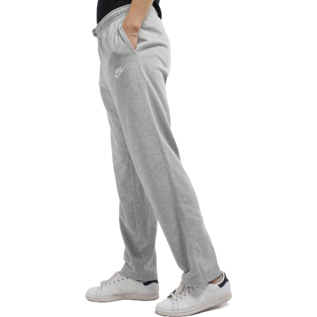 Nike Knitted Sweatpants Men's Gray Moderate Straight Fit Pants 804400-063