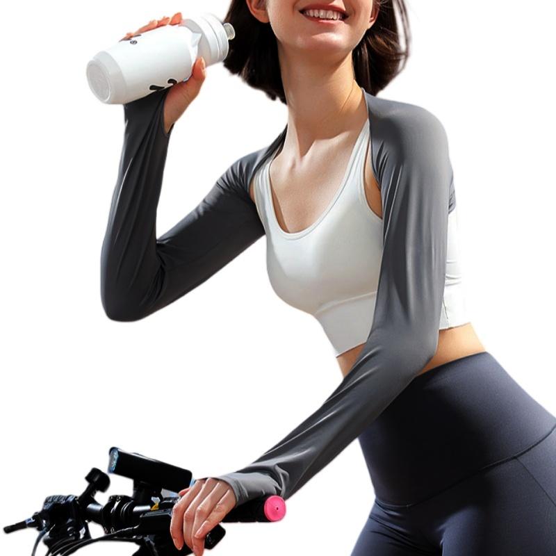 Arm Sleeves Warmers Active Sleeve Sun UV Protection Hand Cover Cooling Warmer Running Fishing Biking Ski Outdoor Activity Golf Sport