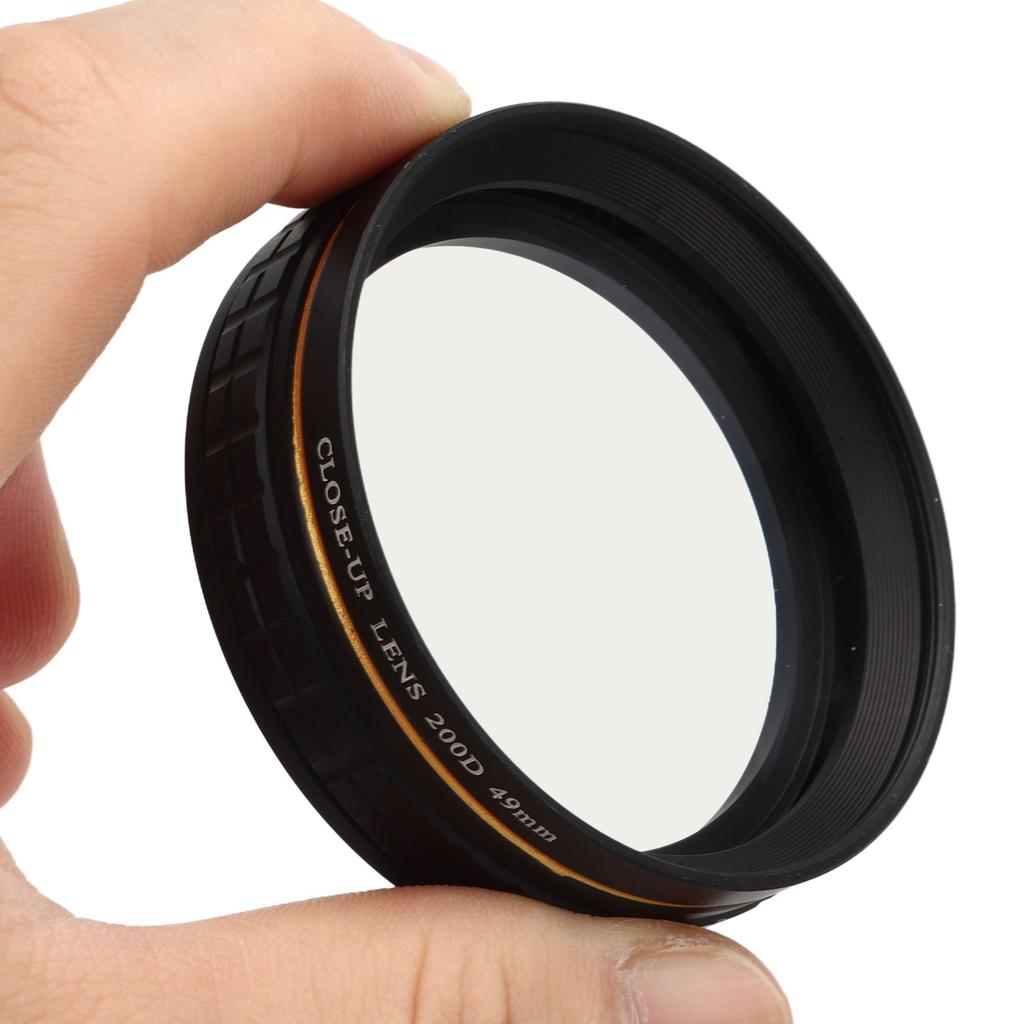 Lens Optical Glass Macro Filter for Shooting Flowers Jewelry Water Droplets