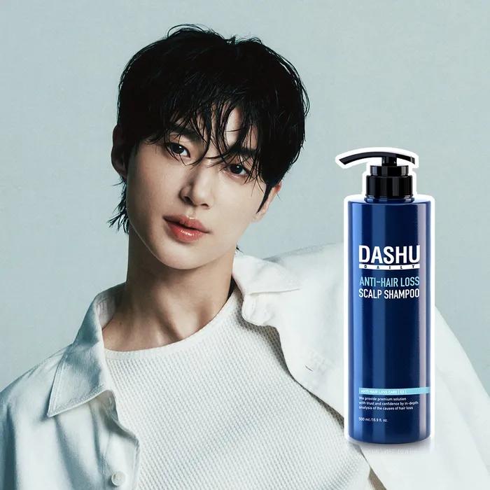 DASHU _Daily Protein Herbal Scalp Gold Shampoo EX 500ml