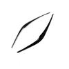 For Mazda CX5 CX-5 KF 2017 2018    ABS Front Headlight Lamp Eyelid Cover Strips Rear Light Eyebrow Trims Car Sticker
