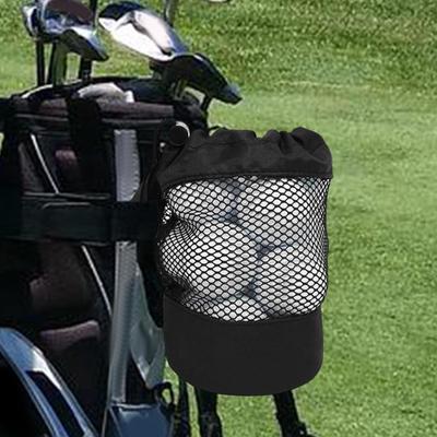 Multipurpose Golf Ball Bags Drawstring Pouch Container Carrying Organizer Storage for