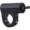 Motorrad-Startknopf mit Hupe, Scheinwerfer, Bremse, Nebelscheinwerfern - 7/8" (22mm) Automatische Rückkehr mit grünem Licht