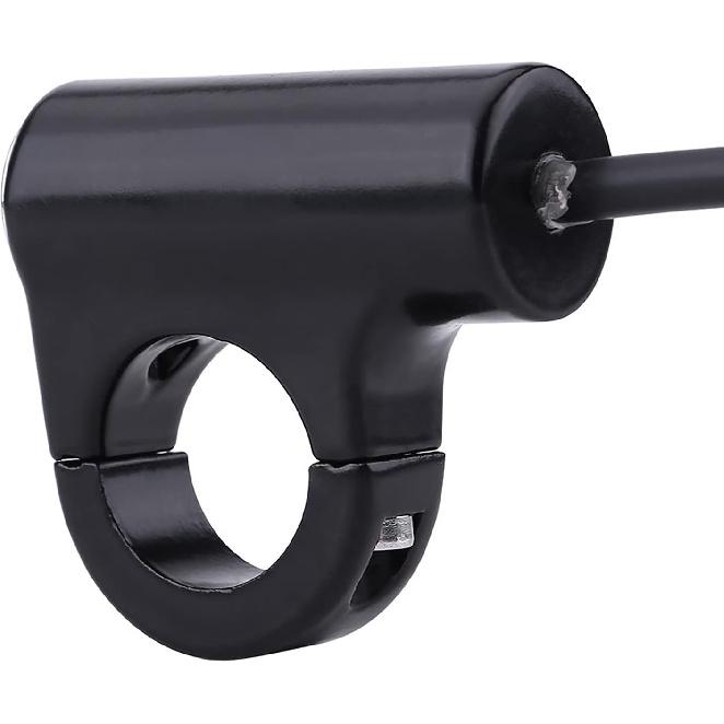 Motorrad-Startknopf mit Hupe, Scheinwerfer, Bremse, Nebelscheinwerfern - 7/8" (22mm) Automatische Rückkehr mit grünem Licht