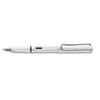 LAMY LAMY Safari Fountain Pen F White Stock Item L19WHF