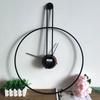 Creative Simple Wall Clock Retro Round Silent Hanging Watch Nordic Modern Living Room Office Wall Decorations Large Wall Clocks