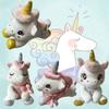 Cute Unicorn Plush Toy Doll With Soft Short Fur Perfect For Sleeping And Cuddling Ideal Gift For Kids 20cm Sitting Style
