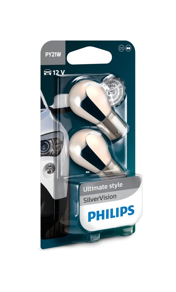 Philips Ampule Silver Vision PY21W