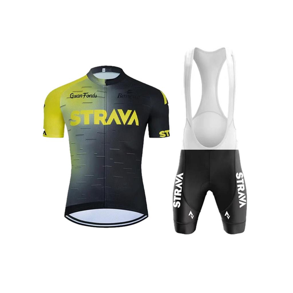 Cyklistický dres Tour De France Krátký rukáv Set Horská silniční cyklistika Vlhkost odvádějící Horní díl 2026 Léto Prodyšný Cyklistický dres Set