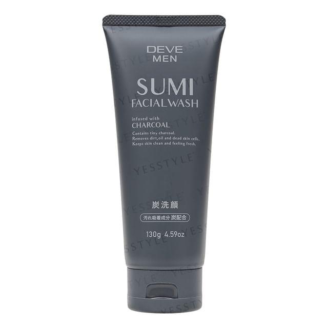 KUMANO COSME - Deve Men Sumi Facial Wash Charcoal - 130g