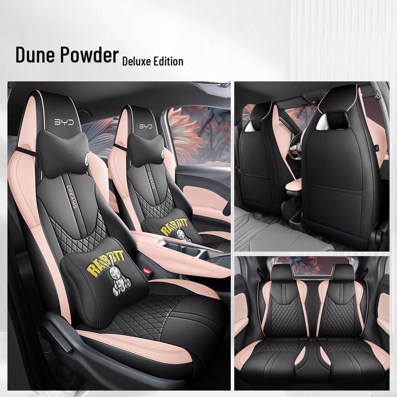 BYD Seagull Custom Leather Car Seat Cover - All-Season Full Protection