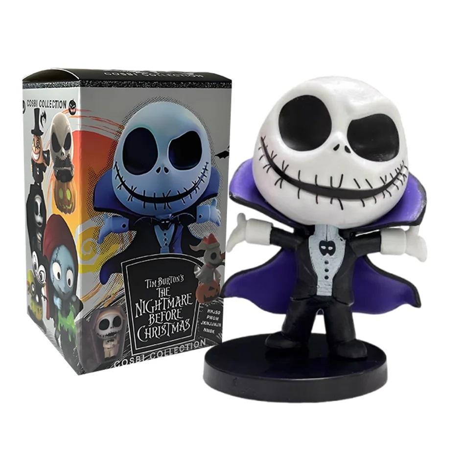 The Nightmare Before Christmas Blind Box Small Size PVC Model  Figures Jack Sally Dr. Collectible Figurine Doll Christmas Gifts