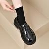 New Japanese Style College Student Shoes Cosplay Lolita Shoes for Women/Girl Fashion Black/Coffee Uniform Platform Shoes 2024