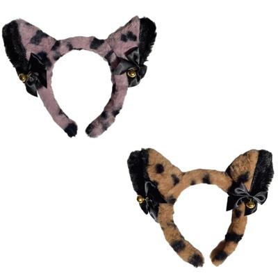 MXMB Stylish Cats Ear Headband With Bells Hair Accessories Hairband For A Playful Look