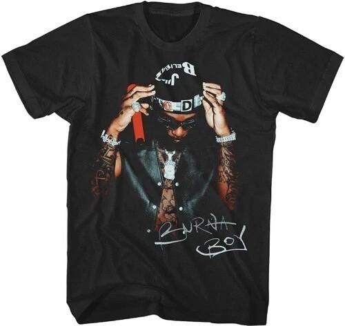 Burna Boy  Burna Boy  Signature Photo TShirt T Shirt S4XL KK2313 Unisex T-Shirt S