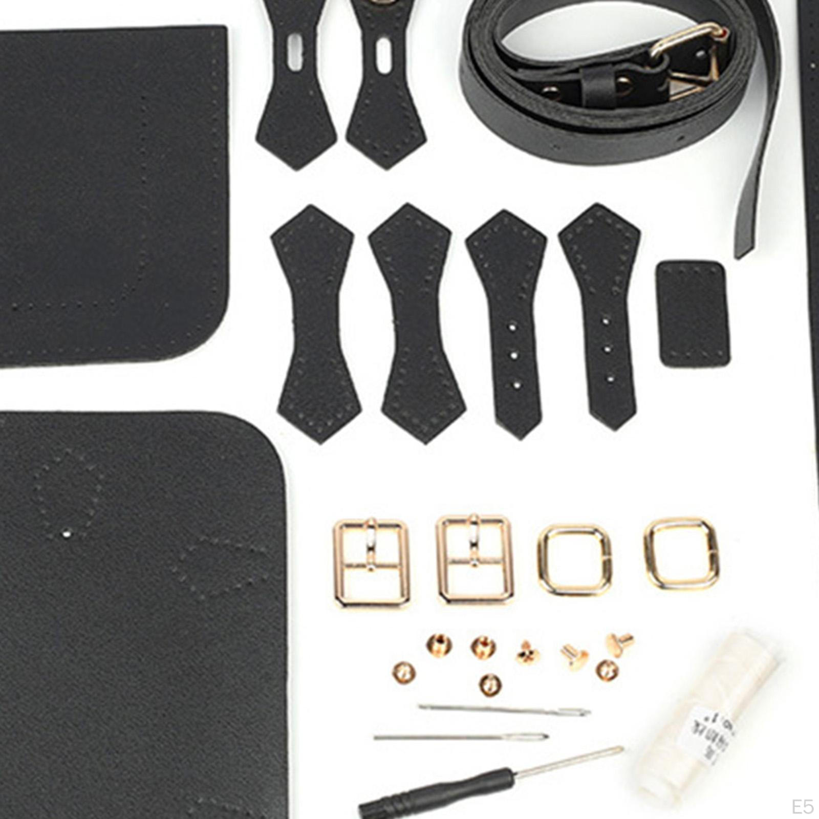 Выкройка кожи Изготовление вязаных аксессуаров коричневый — фото 6