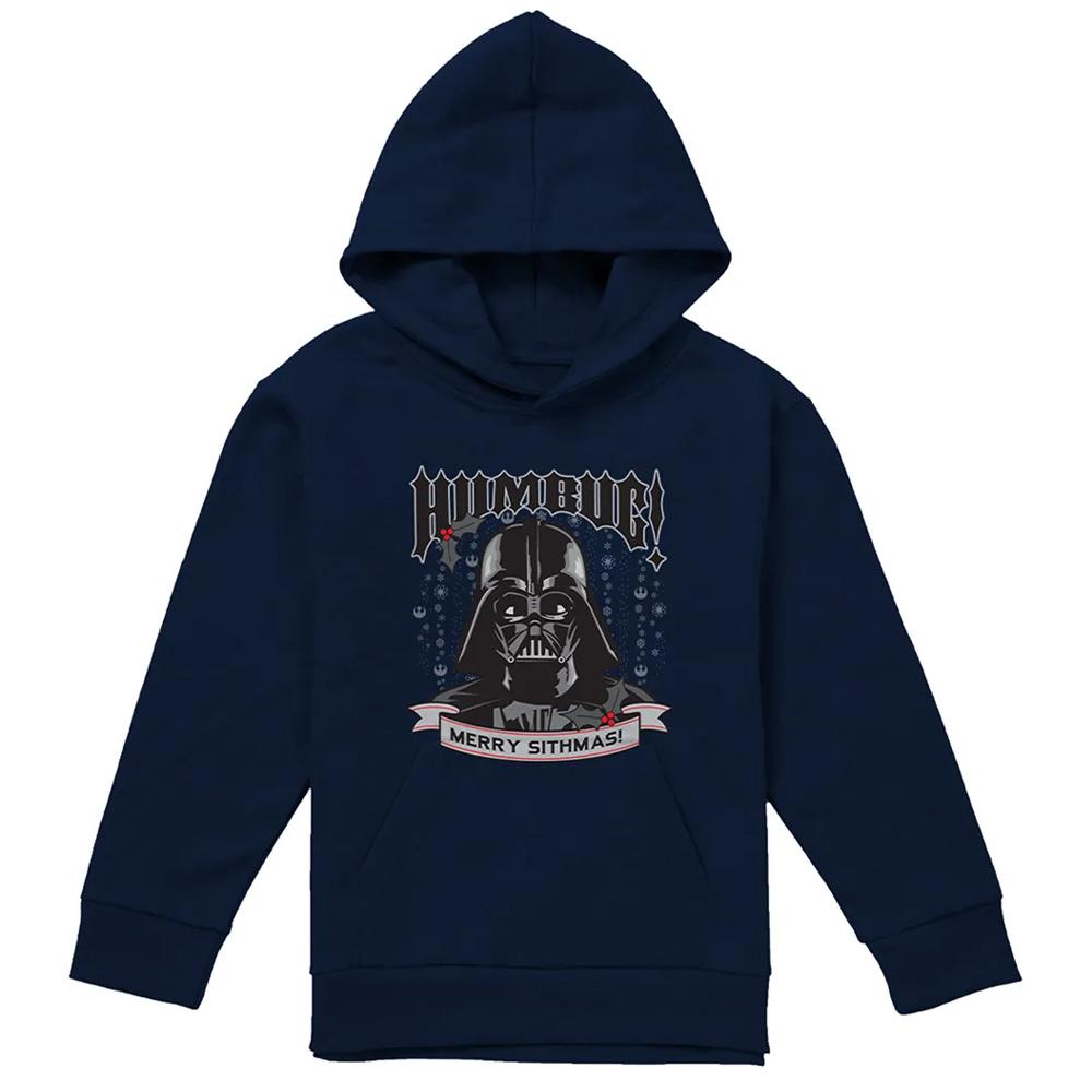 Disney Star Wars Childrens/Kids Humbug Merry Sithmas! Darth Vader Christmas Hoodie