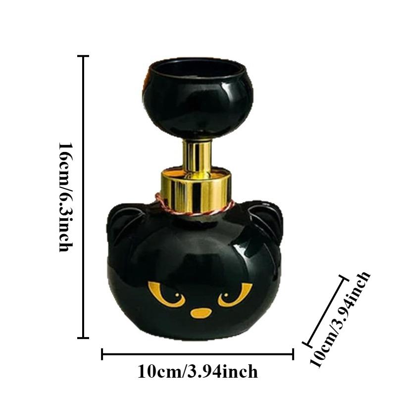 Cute Cat Paw Print Foam Soap Dispenser for Hand Washing Cat Paw Shape Foam Soap Bubbler Pump Bathroom Kitchen Cat Lovers Gift 500ml