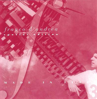 CD FRANCO DANDREA Fabriqué en Italie 1232002 Disque Rouge 1996 Italie Jazz Occasion