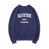 Vampire Diaries Mystic Falls Salvatore Sweatshirt Unisex Casual Graphic Hoodie Long Sleeve Pullover Women Hoodies