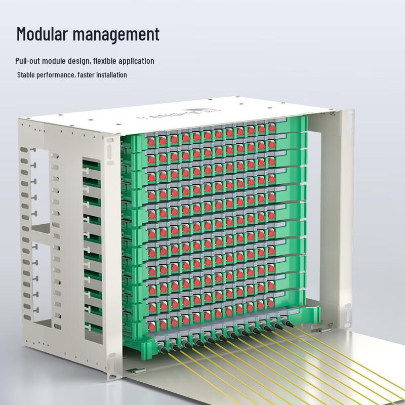 Yangye 144-Core FC Single-Mode ODF Fiber Optic Distribution Frame