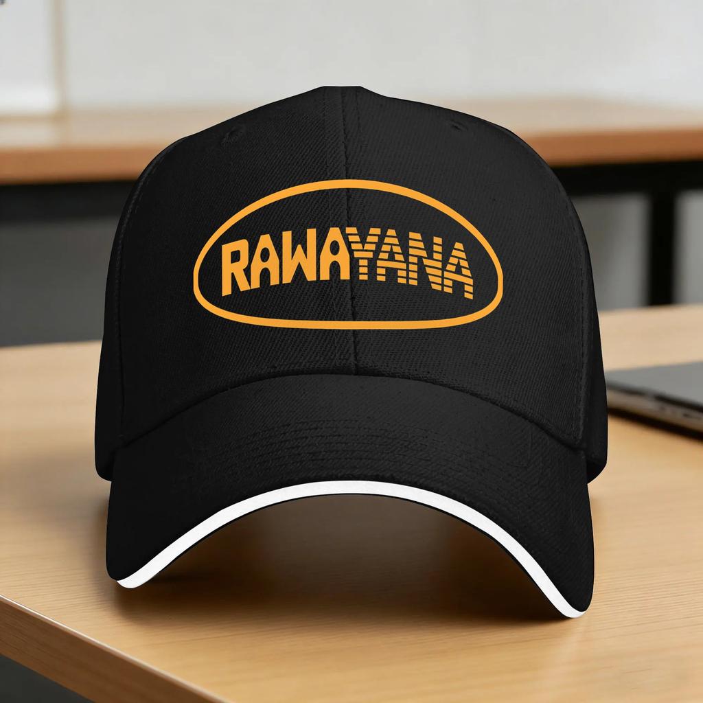 Rawayana Donde Es El After Music Baseball Cap Women Men Design Trucker Hat Y2K Cool Running Hippie Breathable Snapback Cap