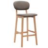 VidaXL Set of 2 Bar Stools, Pub Chair, Bistro Seat, Furniture for Dining Room Kitchen Living Room Home Interior, 289376