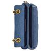 Coach Borsa a Spalla in Denim Tigrato Media da Donna Ottone & Blu CAM91-B4EI