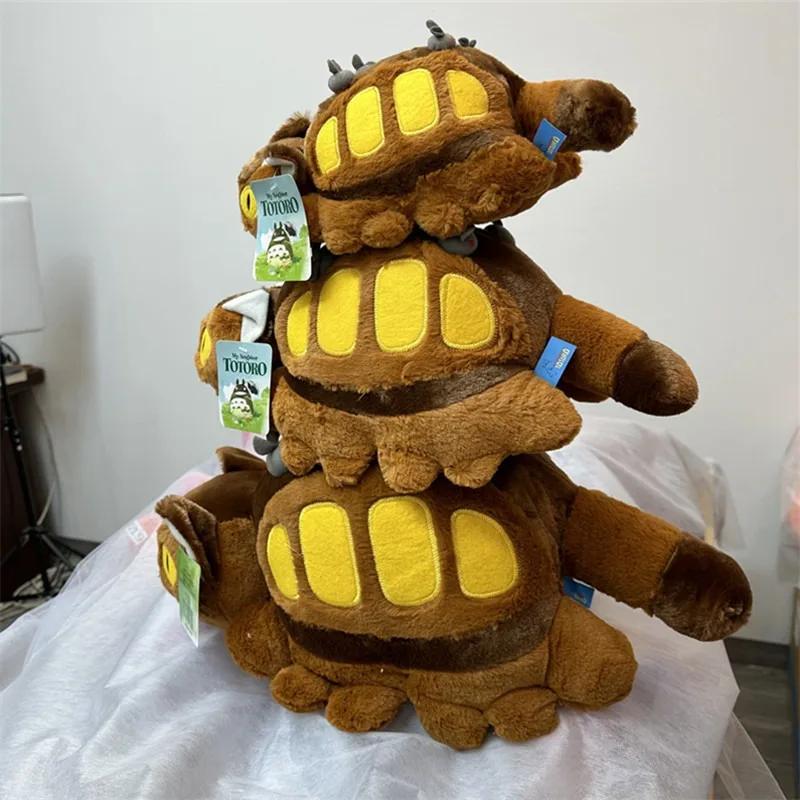 Cartoon Animation Bus My Neighbor Totoro Doll Soft Plush Animal Toys Stuffed Totoro Bus Kids Xmas Birthday Gift Anime Plush Toys