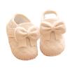 New Fashion Comfort Baby Girl Shoes Soft Soles Warm Baby Shoe Butterfly Bow Versatile Casual Shoe Sweet Princess Cotton Shoes