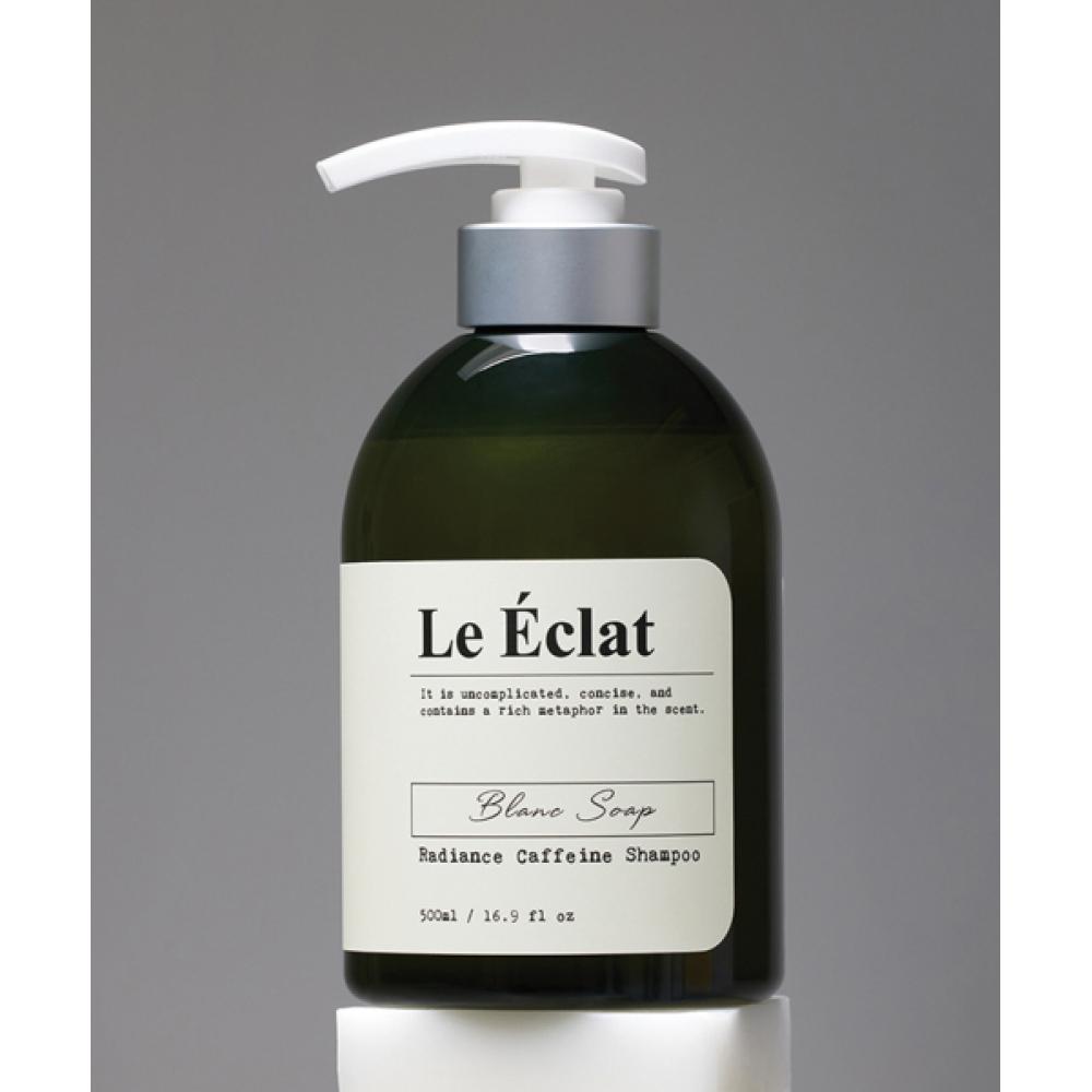 Leeclat Radiance Caffeine Shampoo Blanc Soap 500ml 1 Pack NONE
