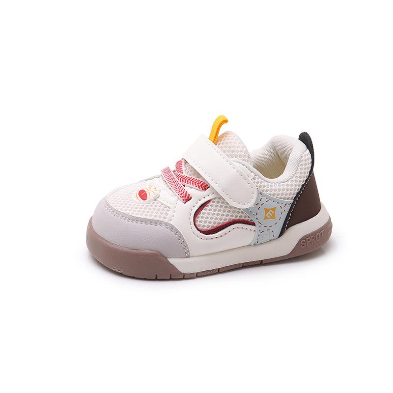 

Baby girl shoes spring and autumn new baby toddler shoes soft sole 0 1-3 years old boys non-slip children breathable board shoes 20 yards inner length 14.5cm синий