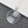 OIMG Magnifying Glass Necklace Pendant