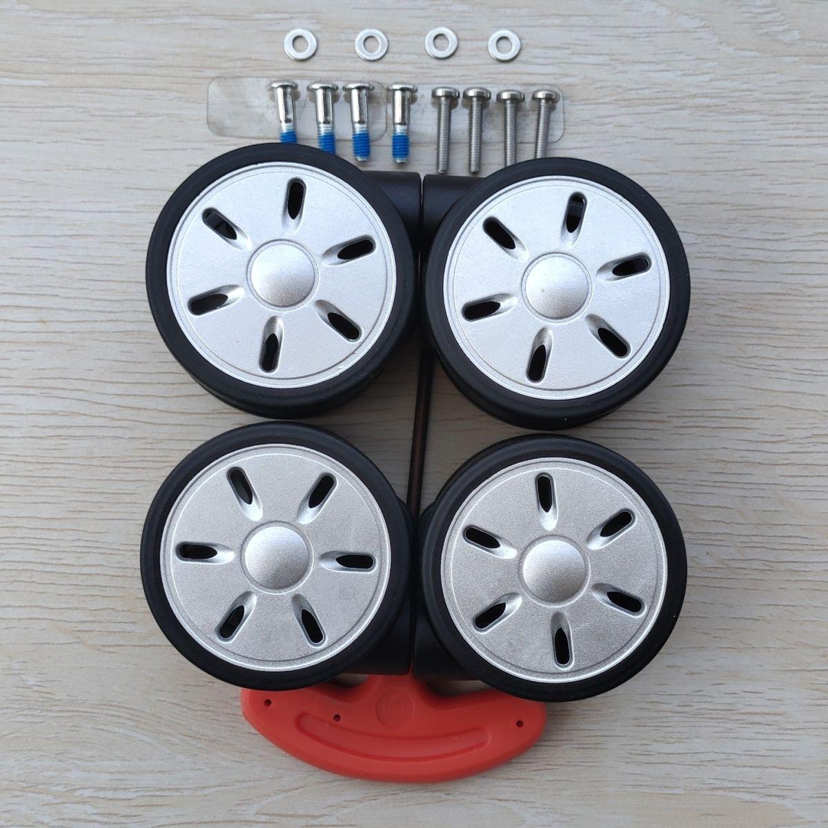 

Колесные аксессуары Rimowa: Тихие универсальные колеса для чемодана Salsa