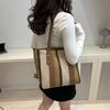 Trendy 2024 Summer Fashionable Canvas Tote Bag With Spacious Interior For Women