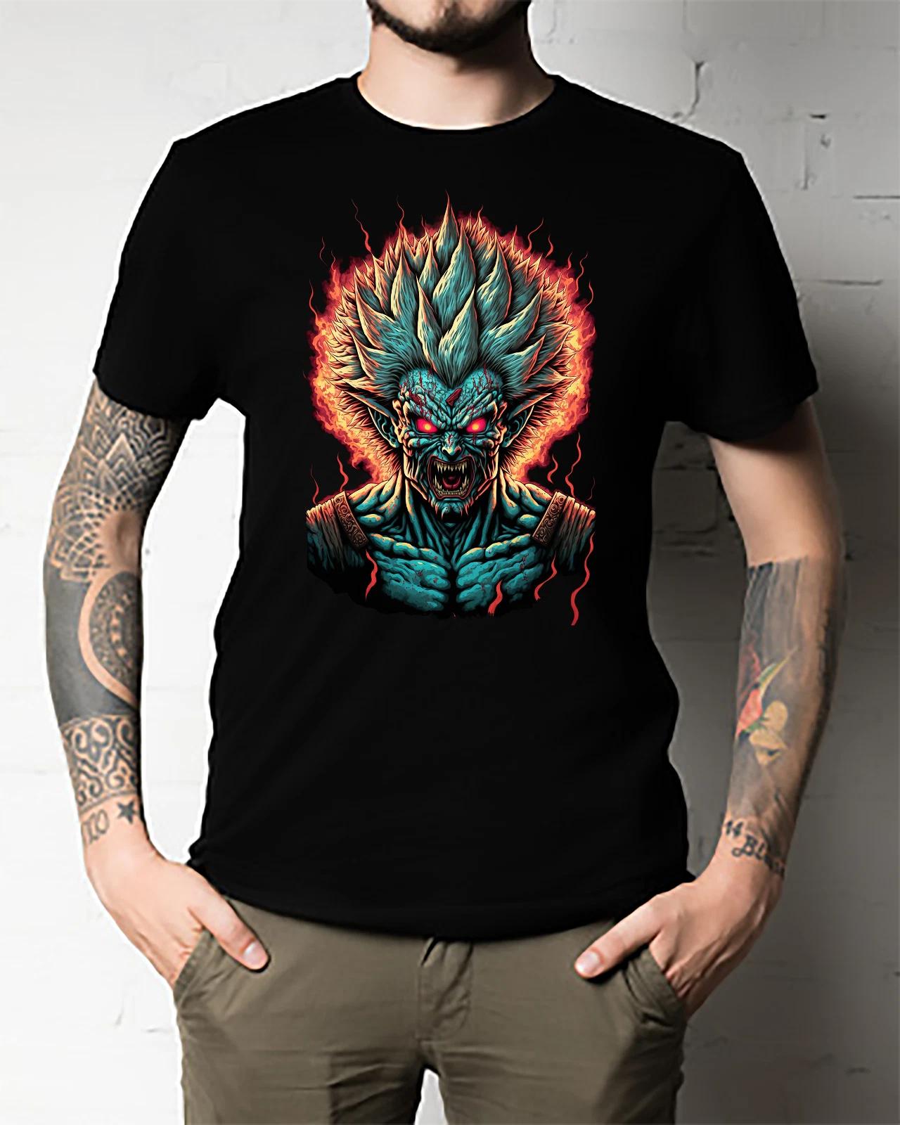 Men s and Women s T-shirts Demon Saiyan XXXL