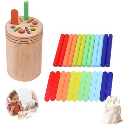 Montessori Eğitici Oyuncak, İpe Dizme Oyuncak, 1, 2, 3, 4, 5 ve 6 Yaşlar, Parmak Ucu Eğitimi, Şekil Tanıma, Renk Ayırt Etme, Erkek ve Kız Çocuklar,