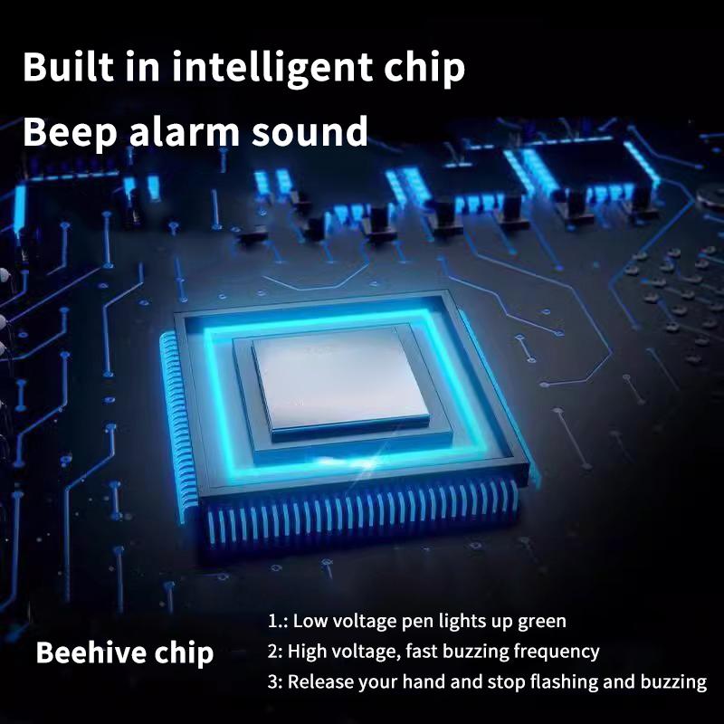 Test Pen Color Double Light Sensor Beep Alarm Electrician Test Broken Zero Fire Wire Detection Pen High Bright Electrician Pen