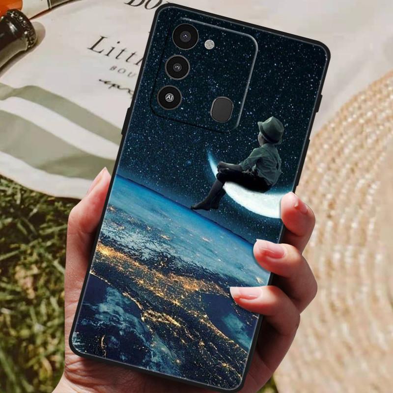Soft Cover For Tecno Spark Go 2022 Case SparkGO Protective Silicone TPU Funda for Tecno Spark 8C Case Spark8C 8 C KG5k KG5j Capa