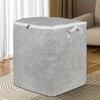 Rectangle Large Capacity Storage Bag, Multipurpose Closet Organizer for Bedding, Comforter, Blankets, Clothes and Toys